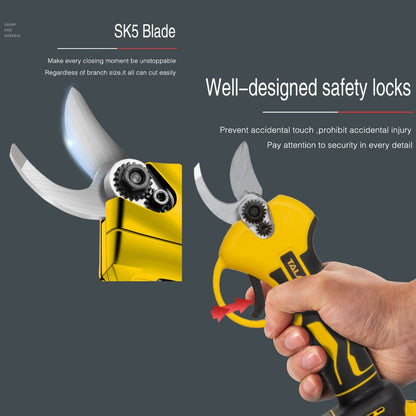 Cordless Electric Branch Scissors 25mm Pruning Shear Cutter