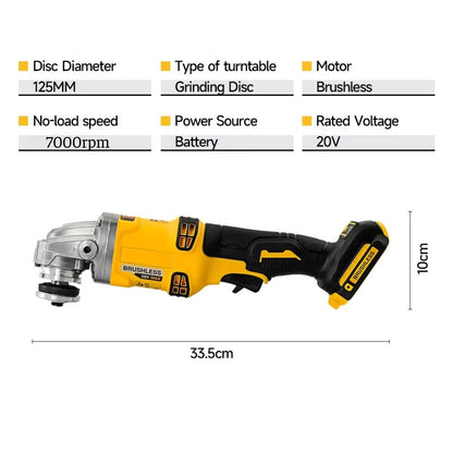 Cordless Electric Grinder Cut-Off Grinder