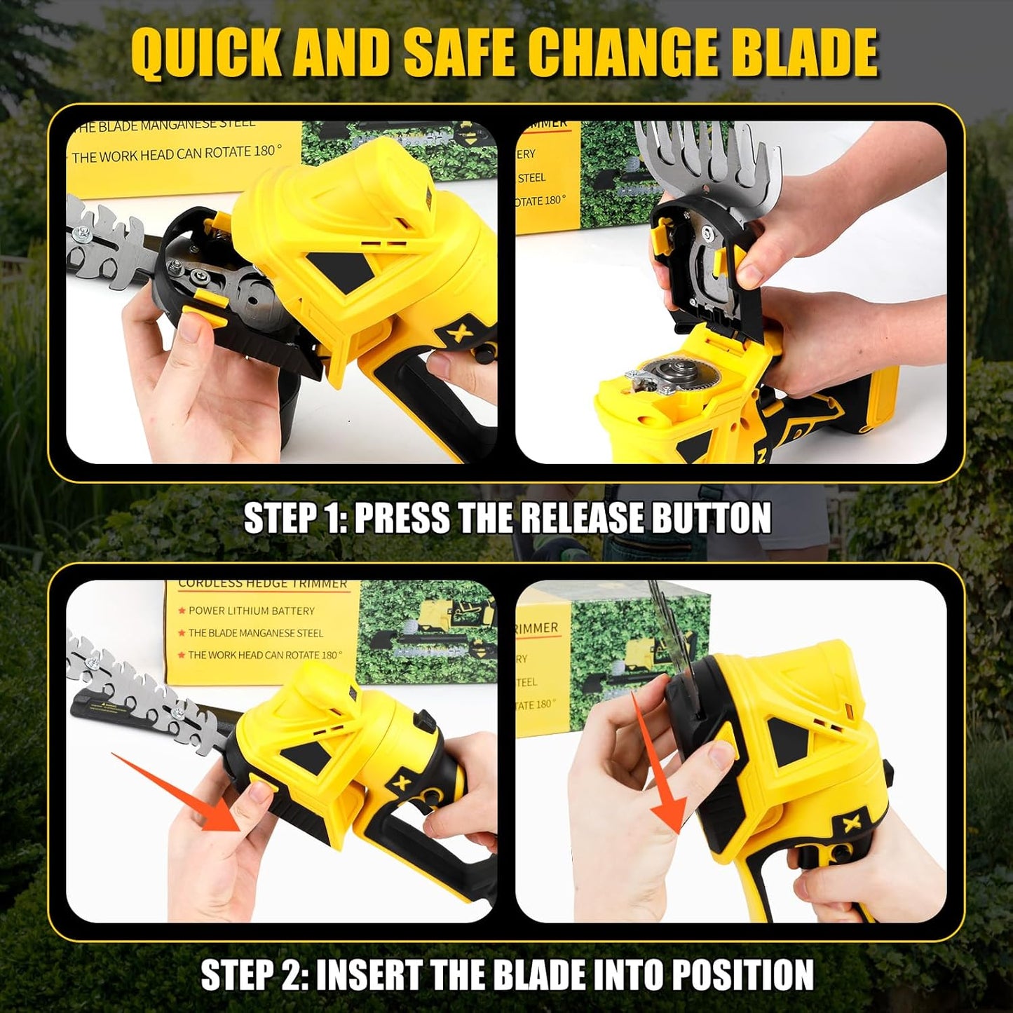 Cordless Hedge Trimmer