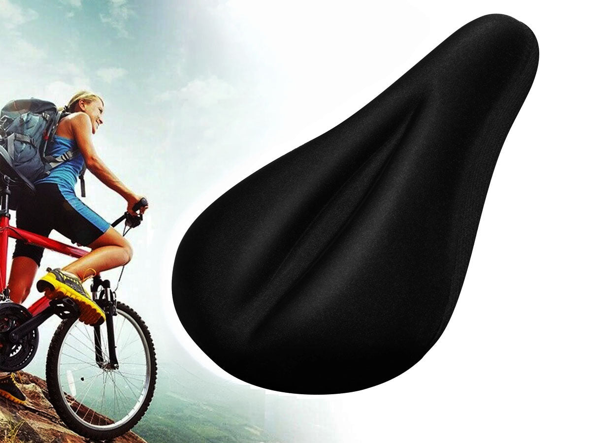 Bike Seat Cover Gel Seat Cover Saddle Pad BLACK