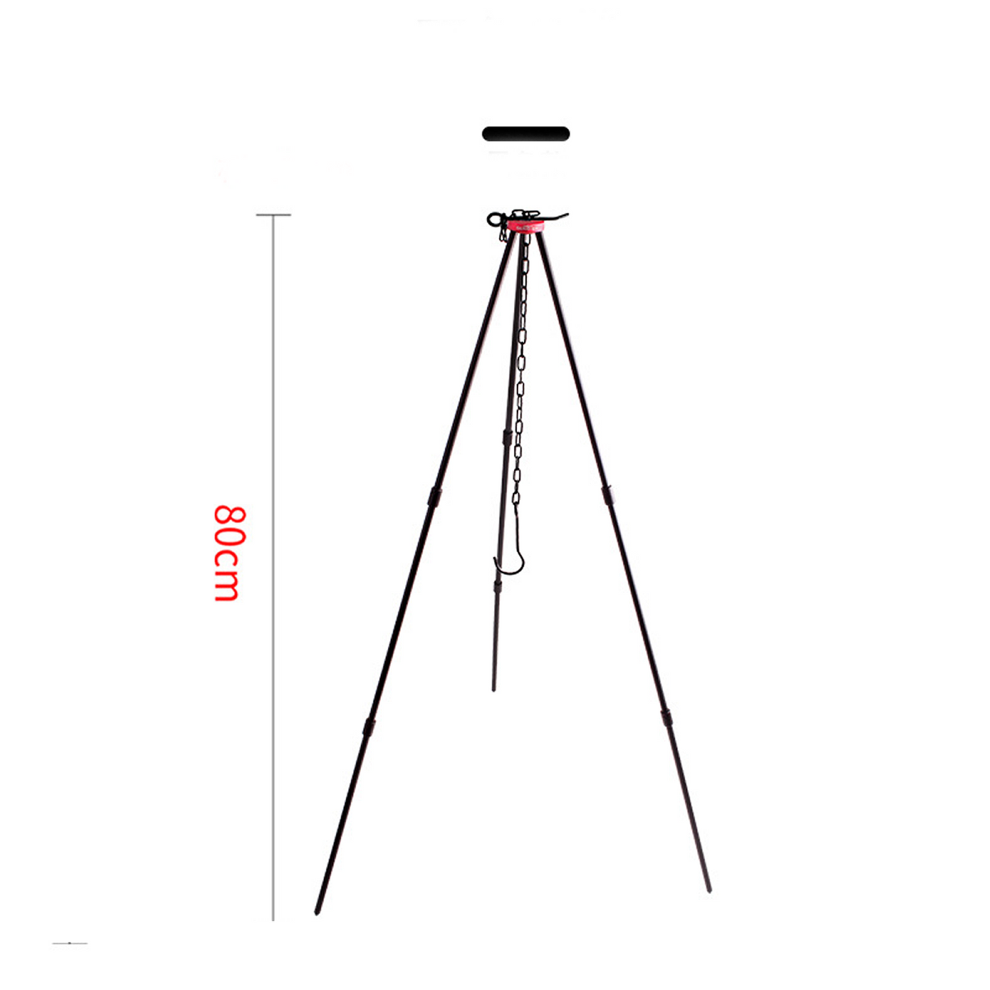 Portable Camping Bonfire Tripod Frame – Adjustable Hanging Chain | Aluminium Alloy HS23711