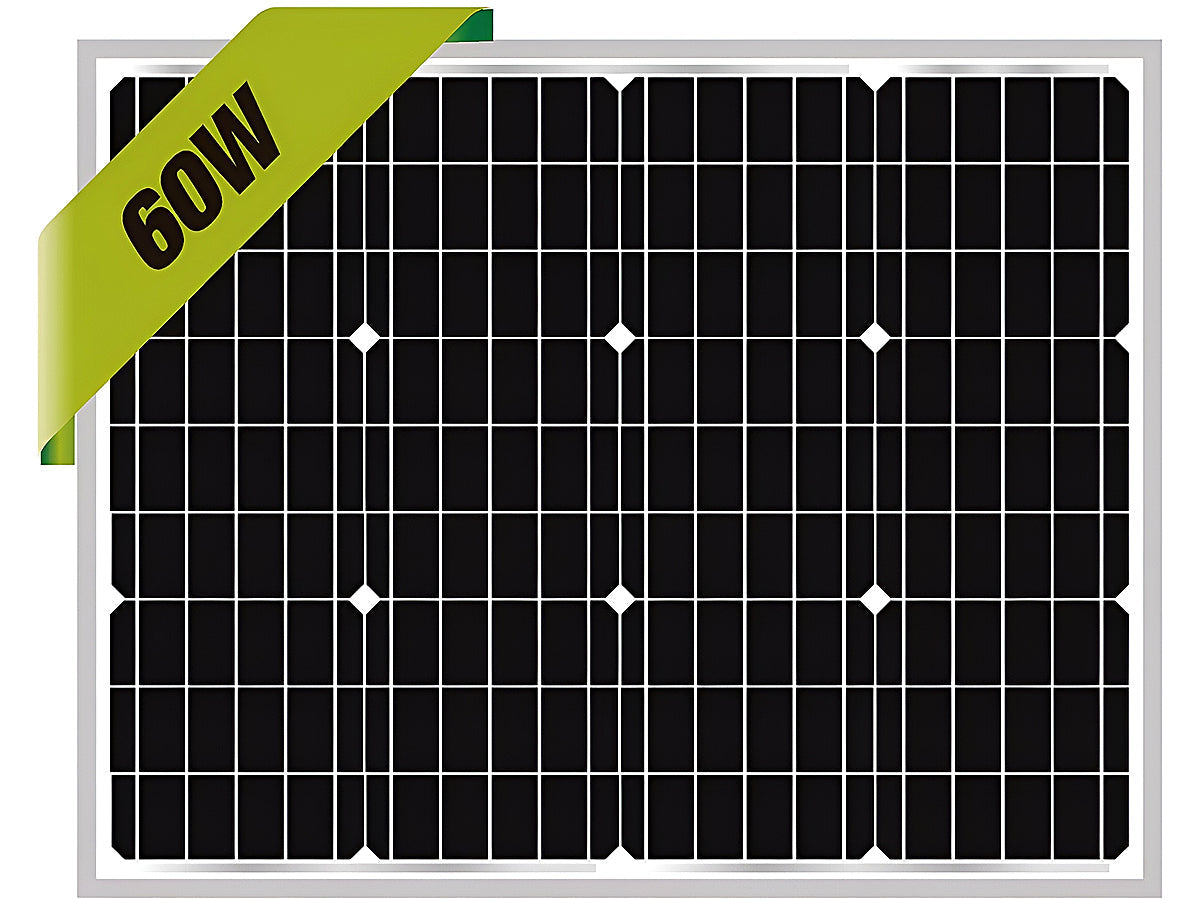 60W Solar Panel with Solar Controller