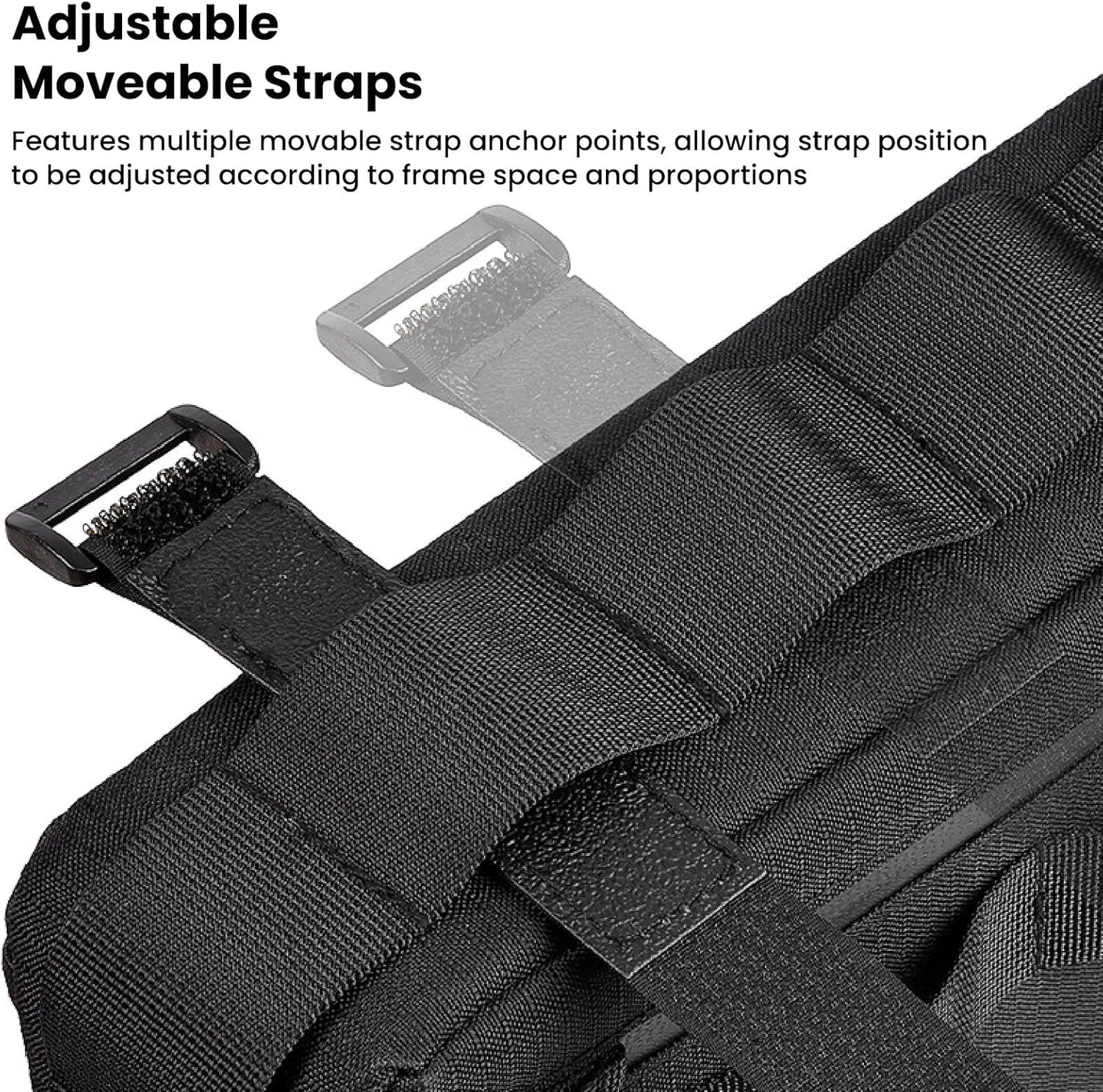 Bike Triangle Frame Bag – Large Capacity Waterproof Cycling Bag QX12501