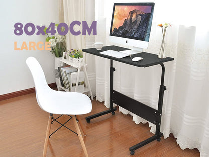 Laptop Computer Table Bedside Computer Desk 80CM