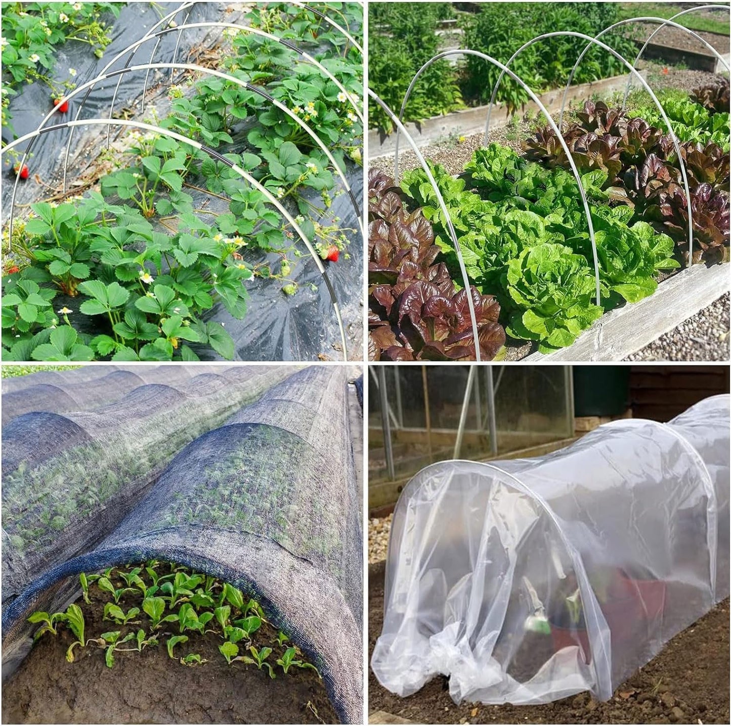 Plant Tunnel Grow Tunnel Garden Vegetable Hoop Frame