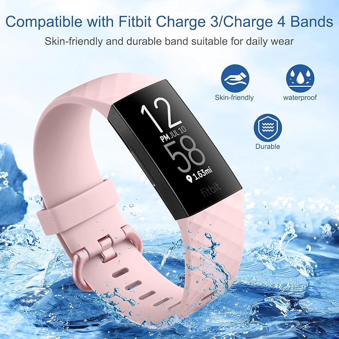 Fitbit Charge 3 / 4 Strap Fitbit Belt (Large)