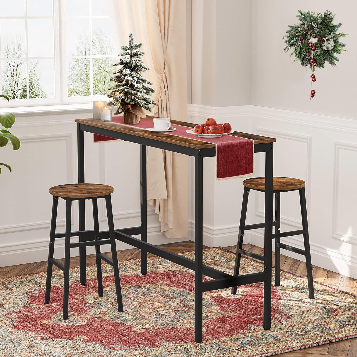 Bar Table and Bar Chairs Set
