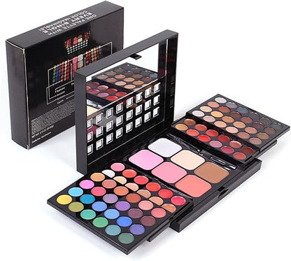 Professional 78 Colors Eye Shadow Palette Makeup Contouring Kit