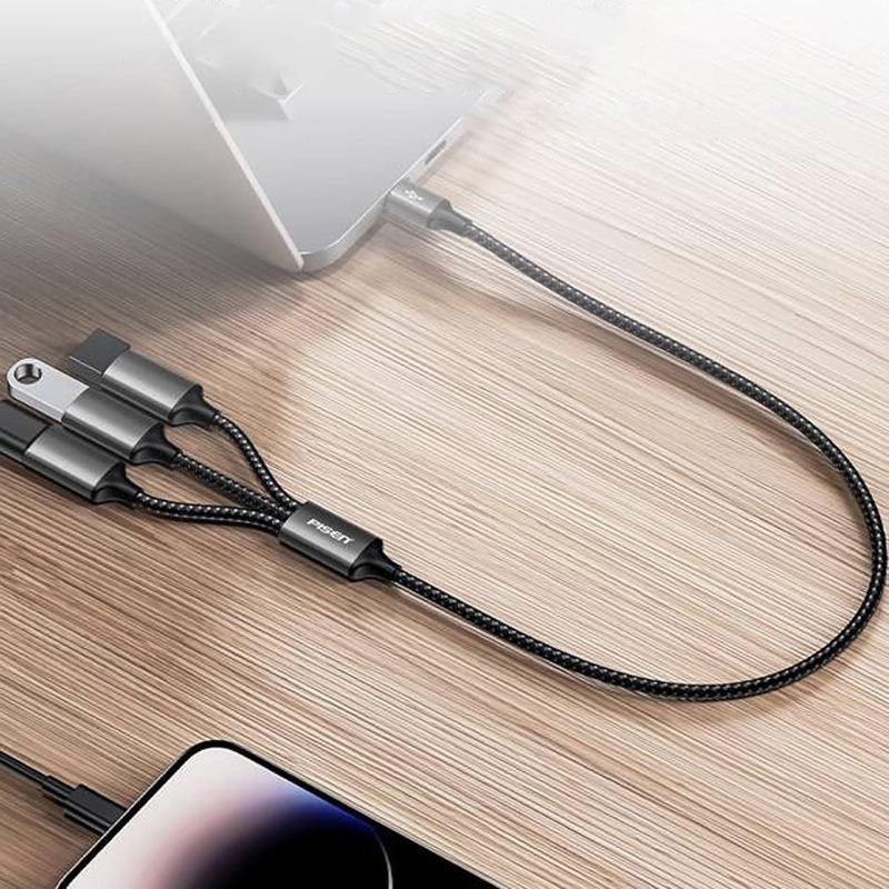 USB to 3x USB Female Extension Cable 1.2m