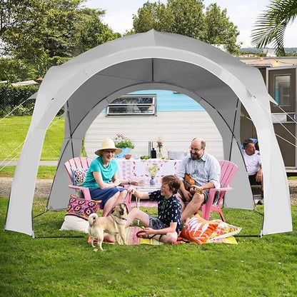 Party Tent Gazebo / Canopy / Family Tent – UPF50+ 320 × 320 × 205(H)cm