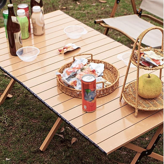 Portable Outdoor Folding Table – Egg Roll Style, 120cm LFRD5648