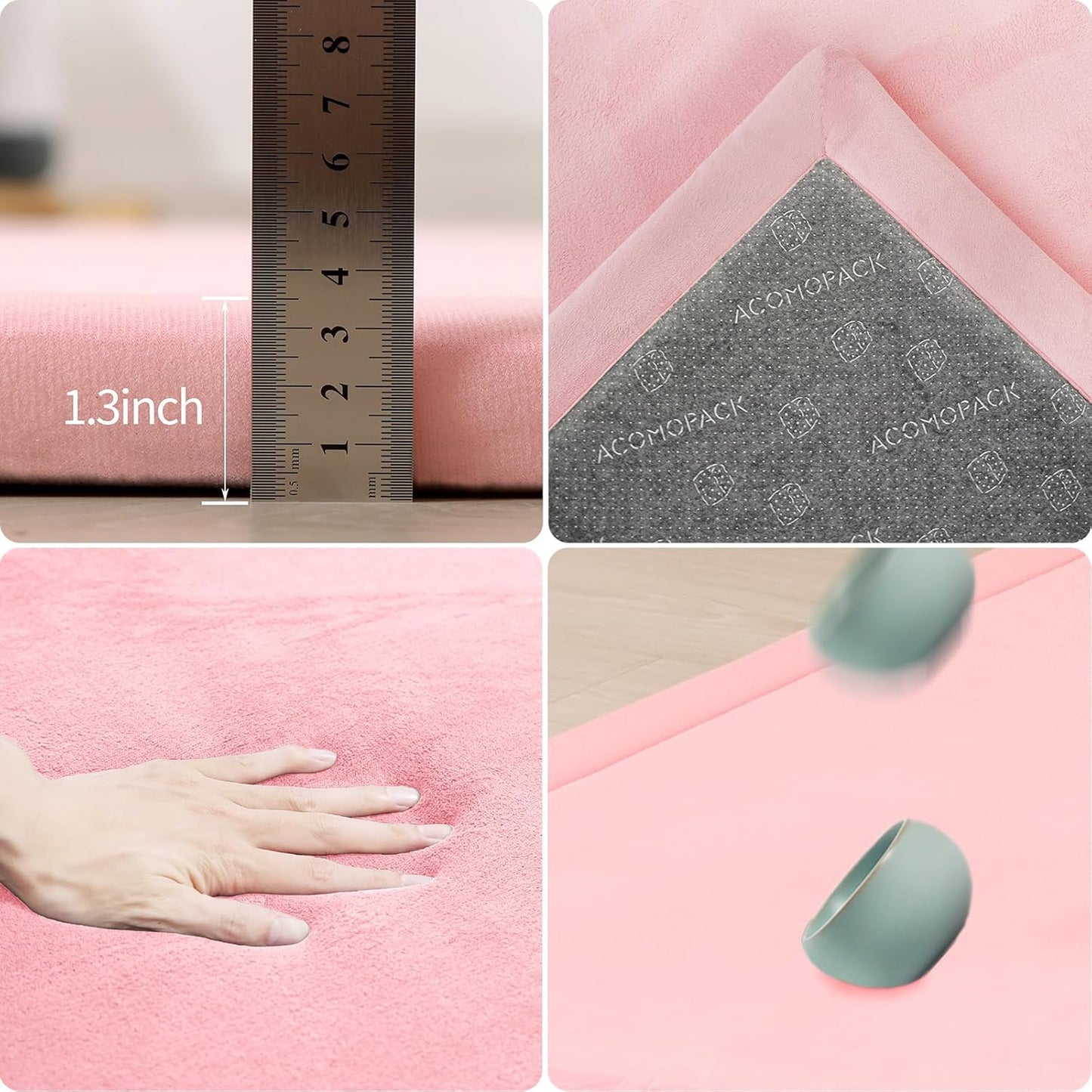 Soft Play Mat Baby Play Mat Memory Foam Soft-Touch Mat