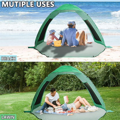Pop Up Beach Tent – Instant Setup, UV Protection & Portable