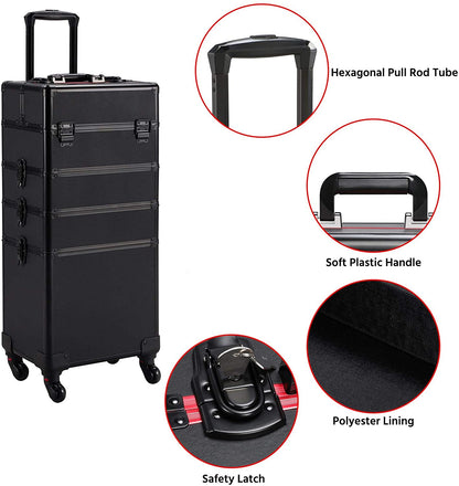 Makeup Travel Case Trolley Case Rolling