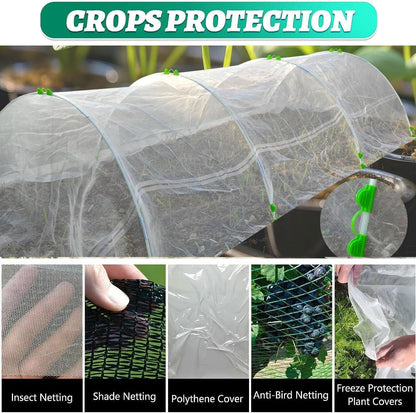 Plant Tunnel Grow Tunnel Garden Vegetable Hoop Frame