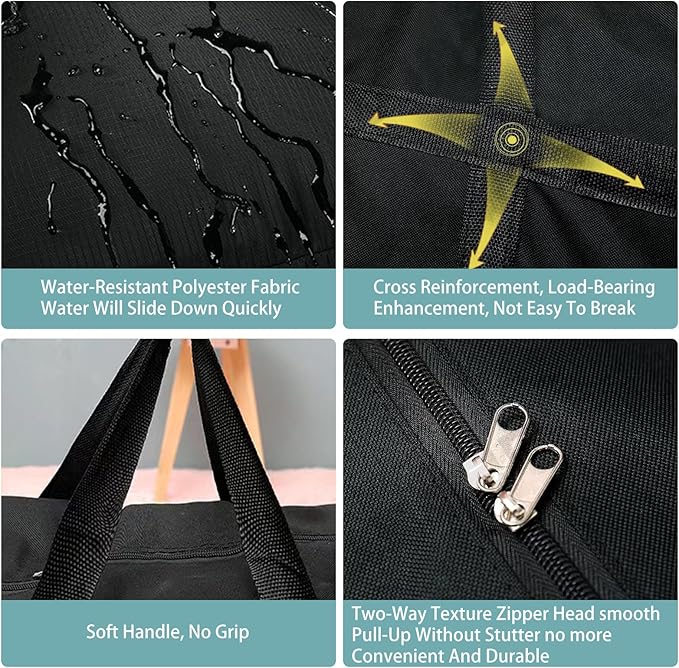 Extra Large Heavy-Duty Storage Bags – 230L