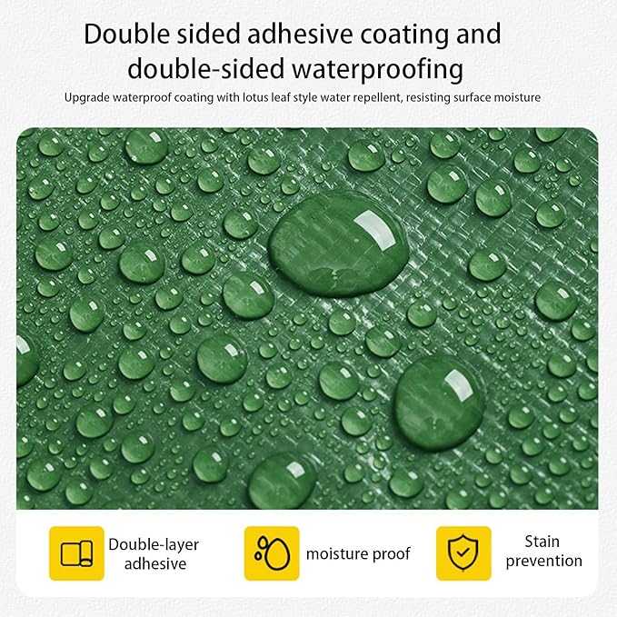 Waterproof Camping Tarp Ground Sheet - UV Protection Reinforced Eyelet Cover ZX7012