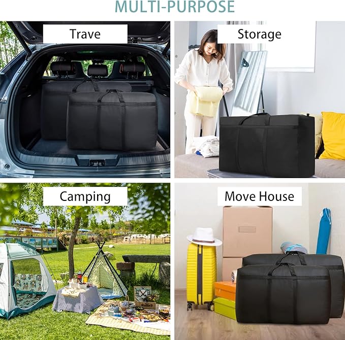 Extra Large Heavy-Duty Storage Bags – 180L