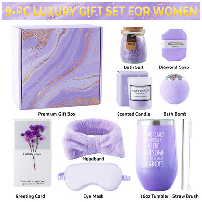 Aroma Candle Bath Gift Box