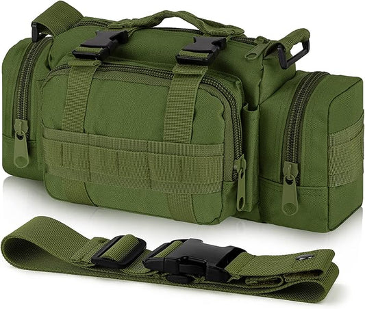 Ecotrek DSLR Camera Sling Bag - Waterproof Tactical Outdoor Waist / Shoulder Bag BL9011