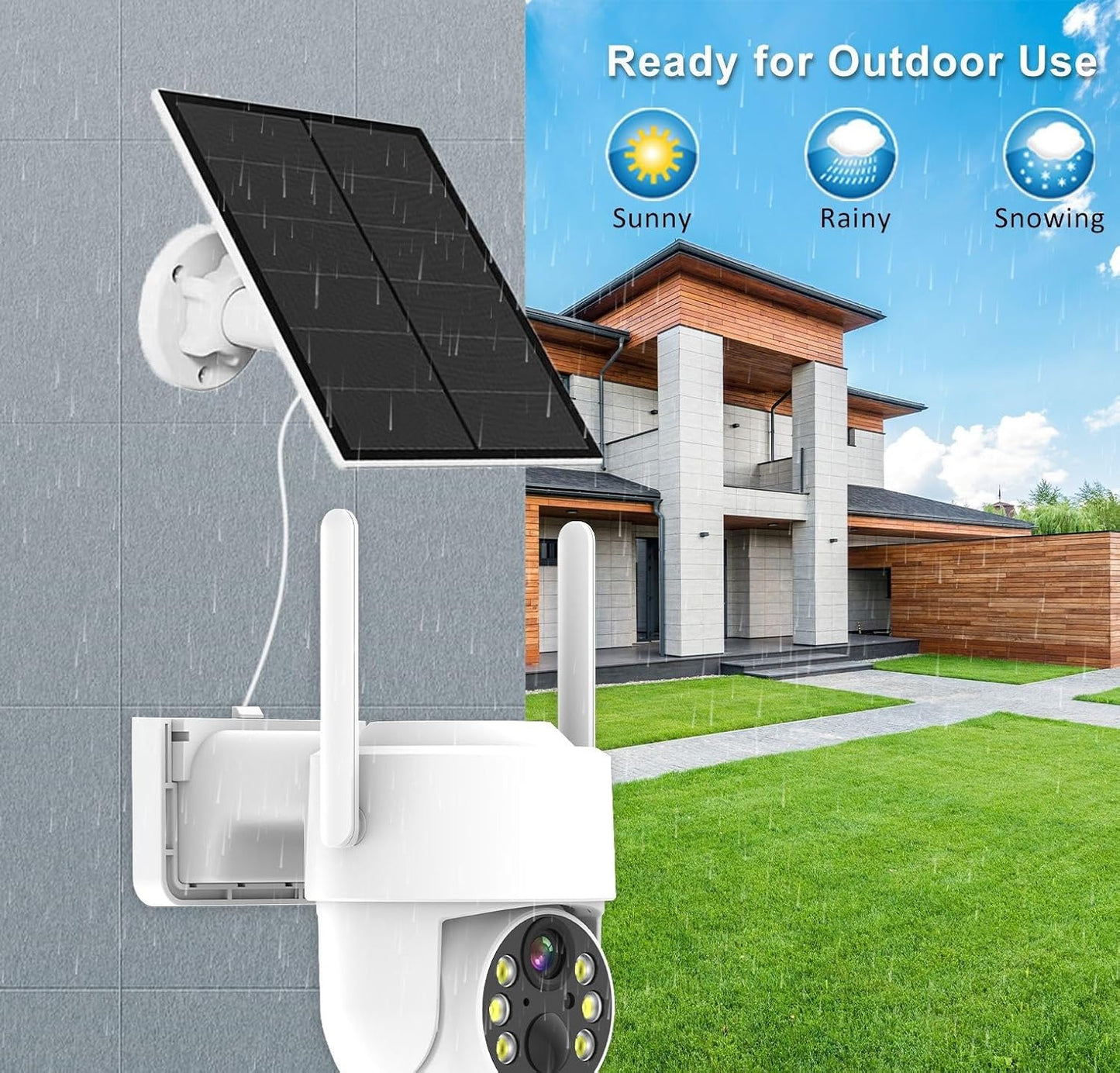 Solar Panel for CCTV Security Camera