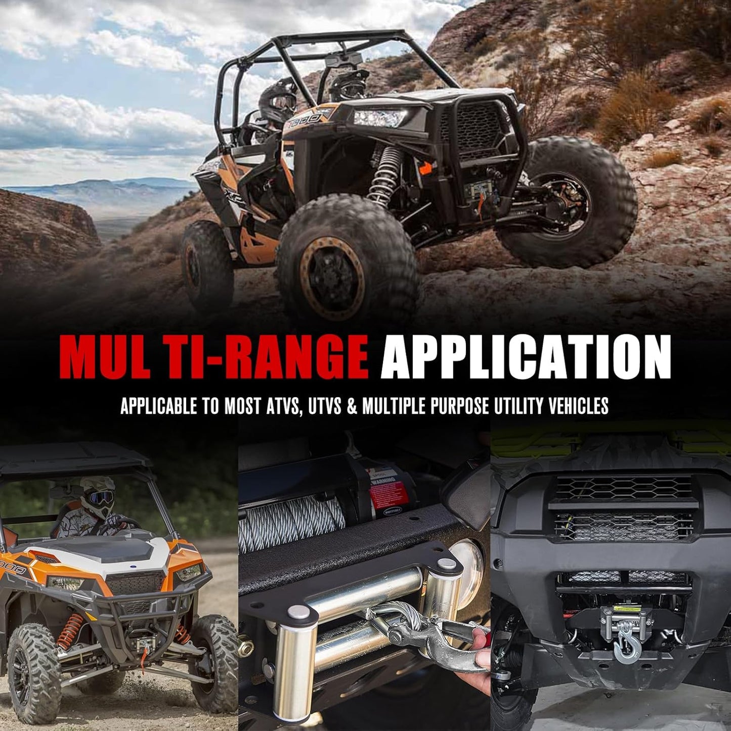 Electric Winch ATV Motor
