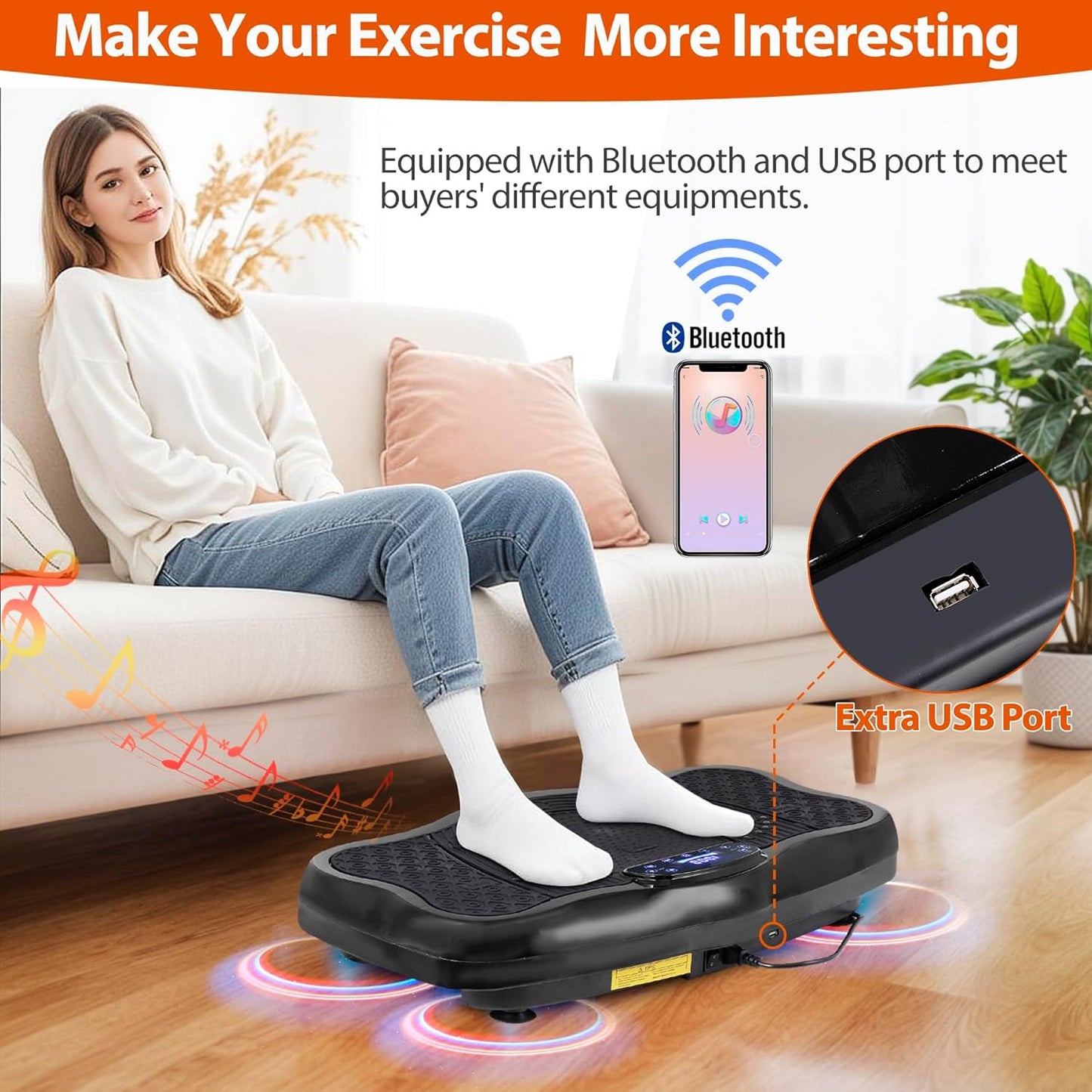 Vibration Plate Lymphatic Drainage Machine for Weight Loss