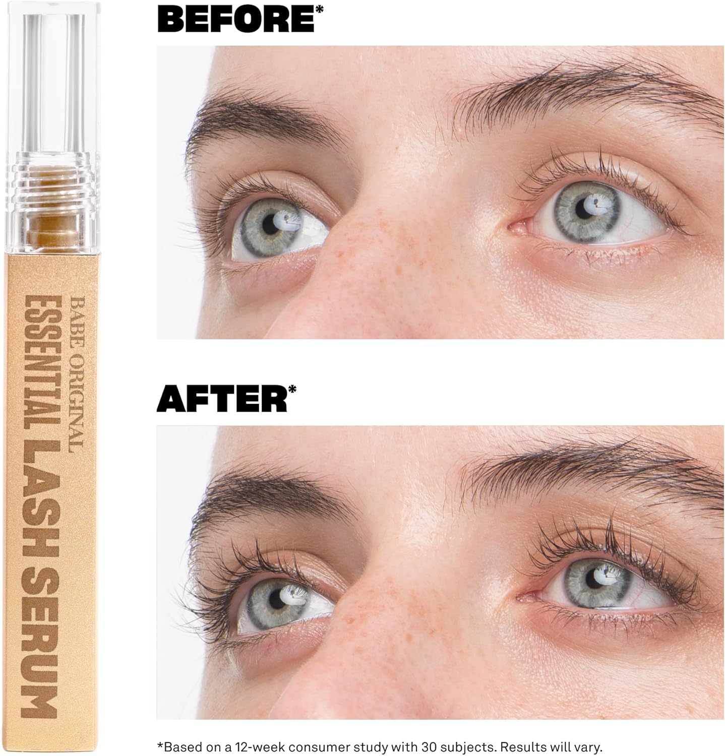 ORIGINAL Lash Eyelash Serum 4mL POWERFUL Brow & Lash Enhancing Formula for Beautiful, Strong Lashes