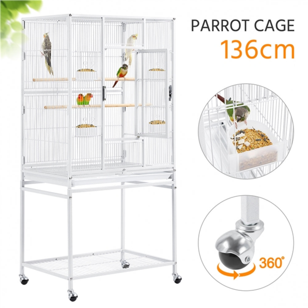 Large Parrot Cage with Stand