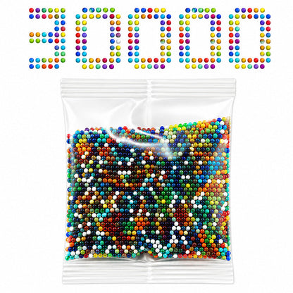 30000 Multicolour Gel Blaster Balls for Gel Ball Blaster 7-8mm