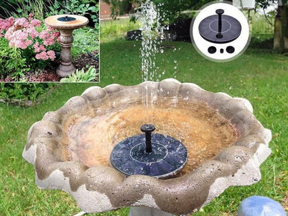 Solar Water Fountain