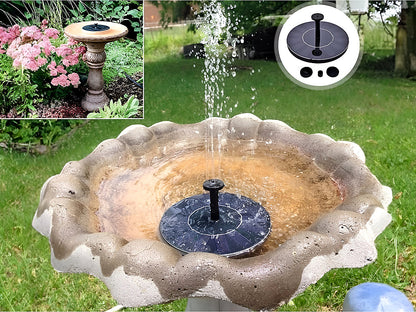 Solar Water Fountain