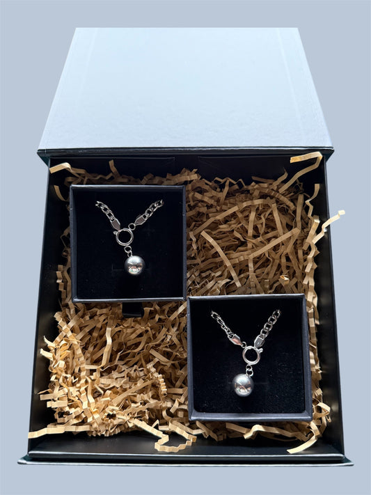 Pōro Toa Silver Set