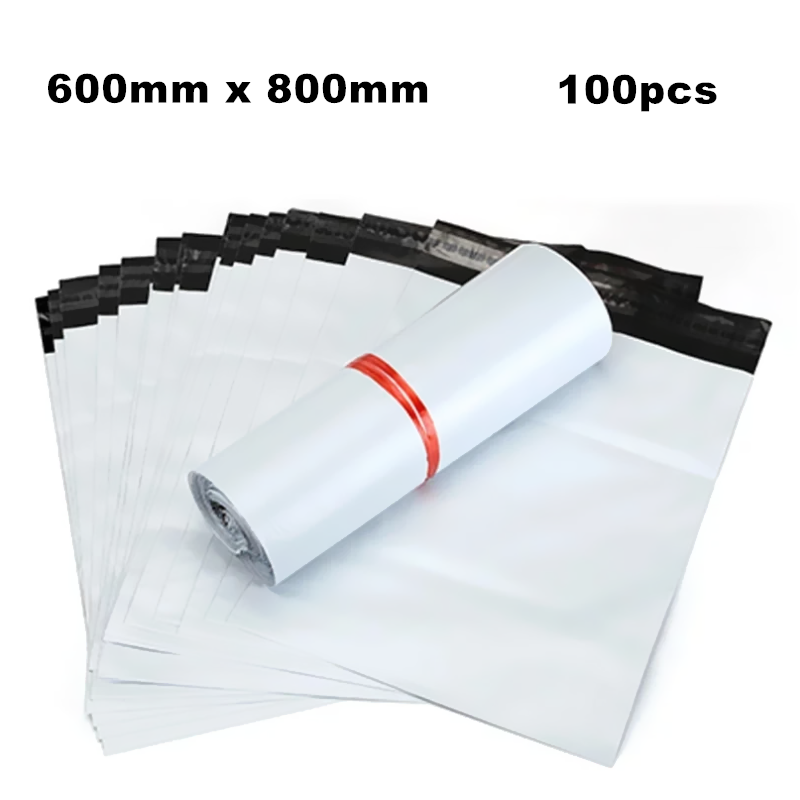 100pcs 600x800mm courier Bag 50% Recycled Plastic Bags