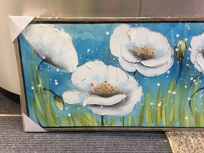 55*155cm Framed Modern Art Oil Canvas