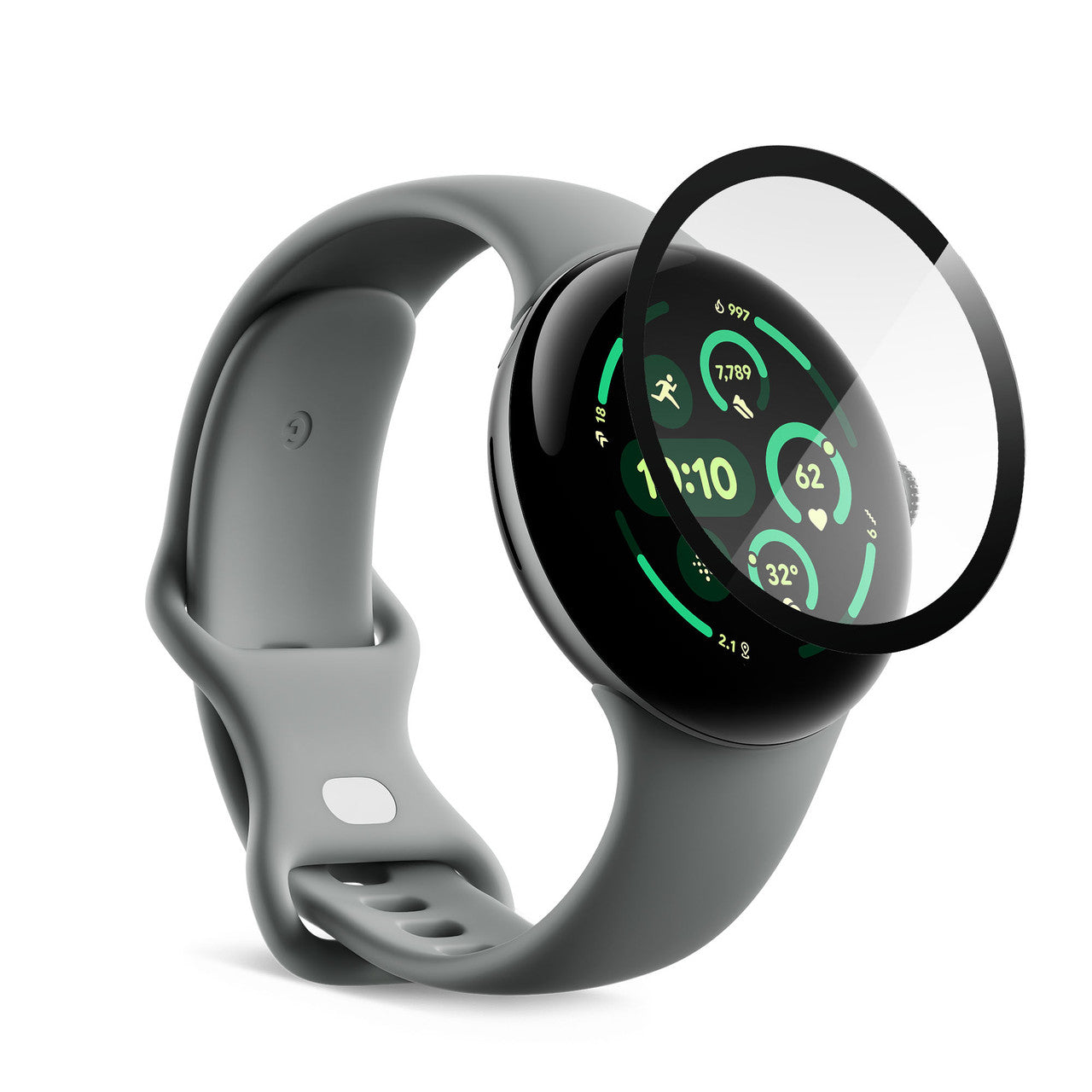 Google Pixel Watch 3 (45mm) - Screen Protector (Pack of 2)