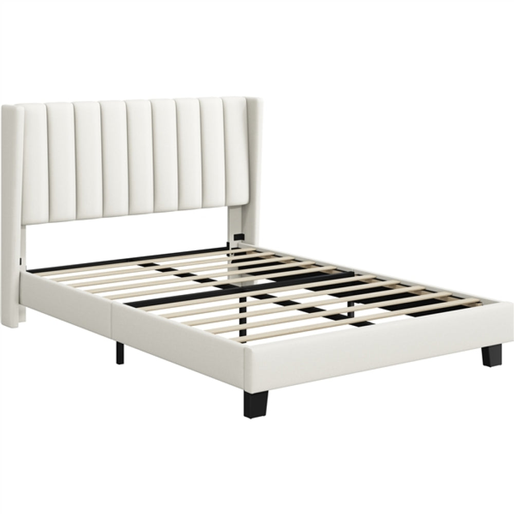 135 cm W x 190 cm L Bed Frame With Base