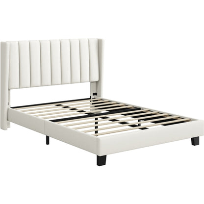 135 cm W x 190 cm L Bed Frame With Base