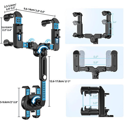 Mobie 360° Rotating Folded Mirror Phone Mount Holder