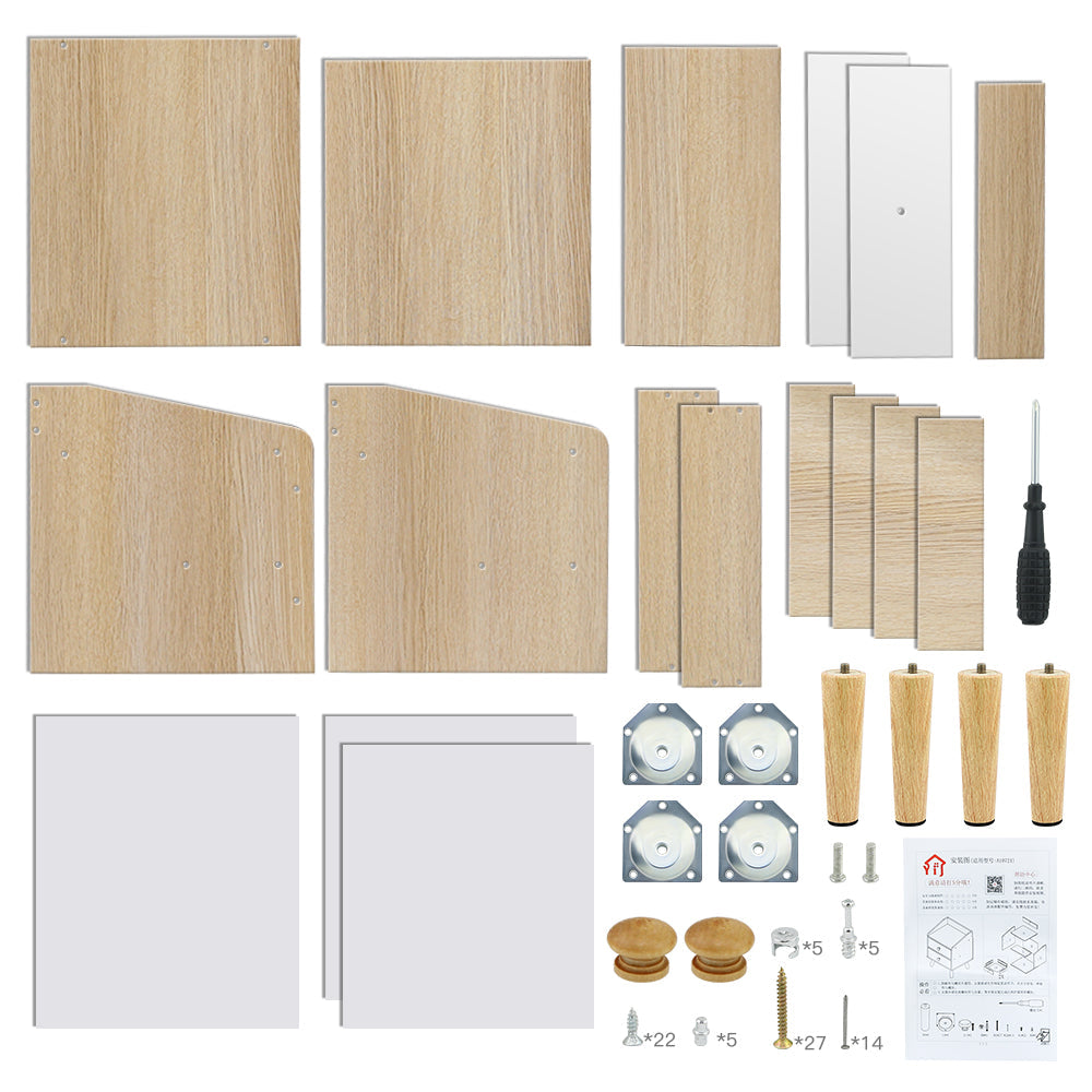 Bedside Table Nightstands with Drawer