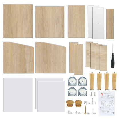 Bedside Table Nightstands with Drawer