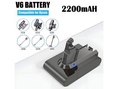 Dyson V6 Battery 2.2AH Replacement
