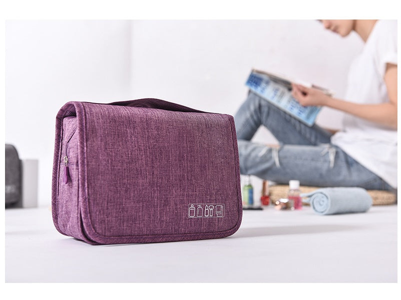 Hanging Toiletry Bag Travel Cosmetic Kit Large Essentials Organizer Waterproof