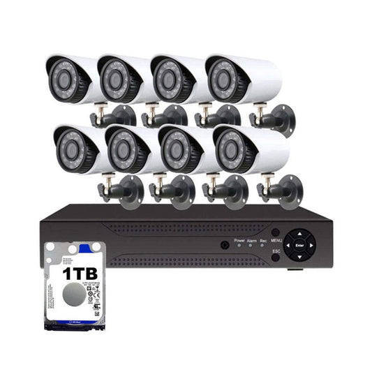 8 channel security camera system