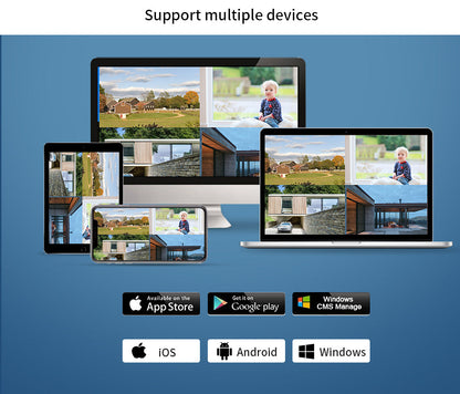 3MP Wireless Security Camera System