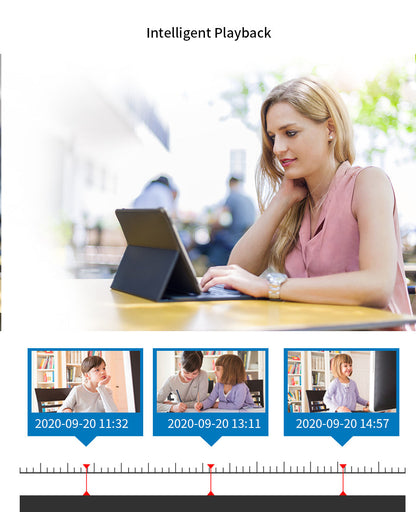 3MP Wireless Security Camera System