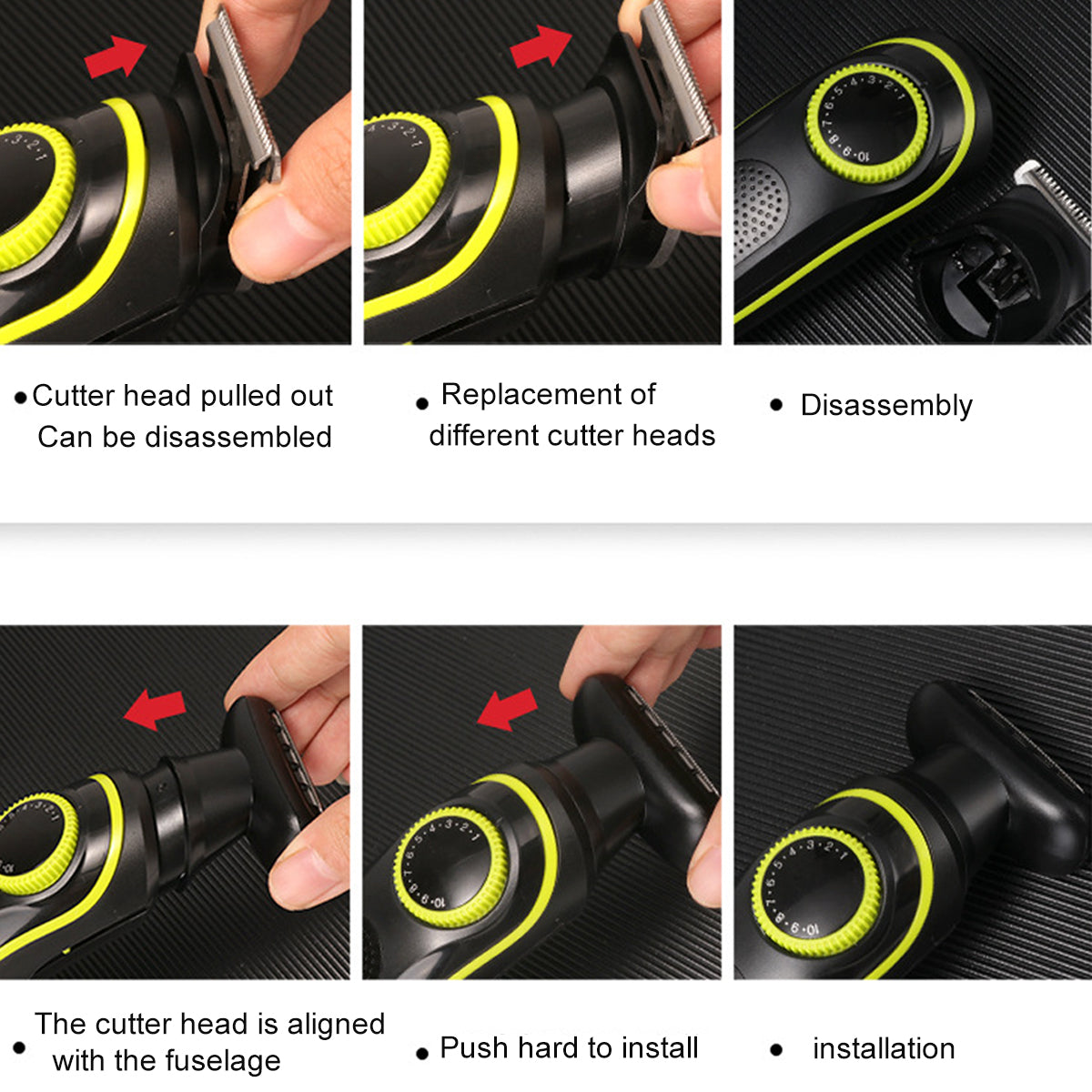 Multifunctional hair clipper