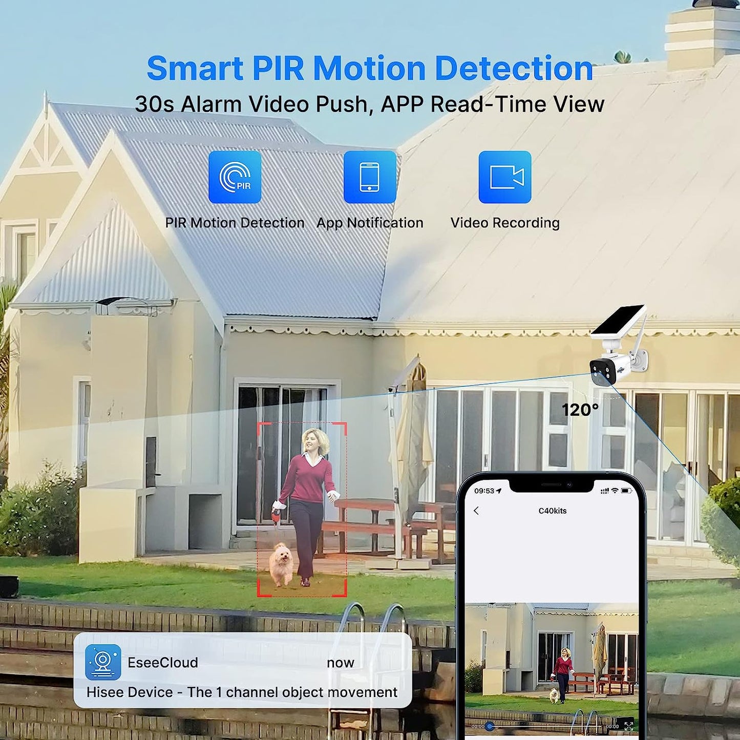 Solar Security Camera System