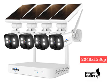 3MP Wireless Security camera system Wire-Free