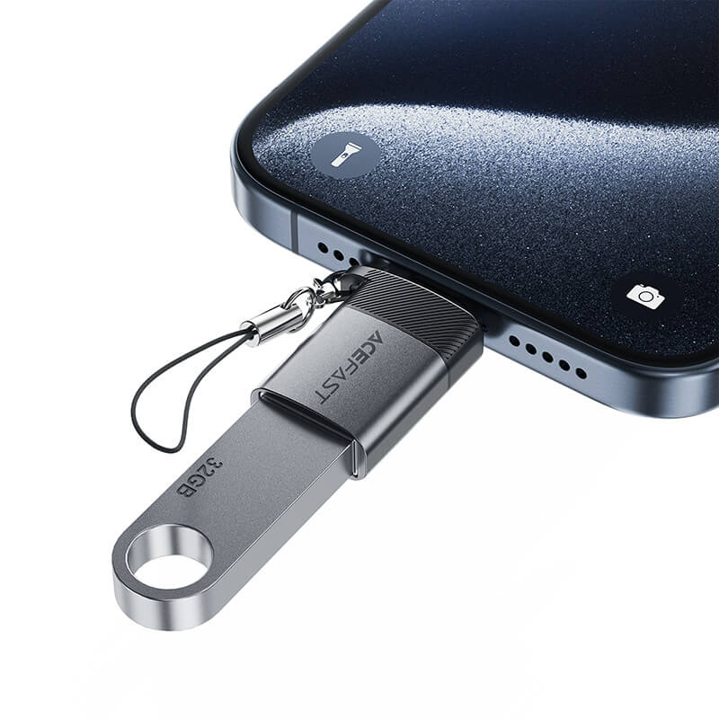 Acefast USB-A to Type-C Adapter High Speed 10Gbps OTG Charging J7